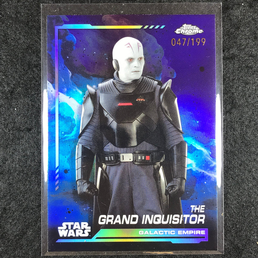2024 Topps Chrome Star Wars THE GRAND INQUISITOR Base Kamino Aqua 47/199 #78
