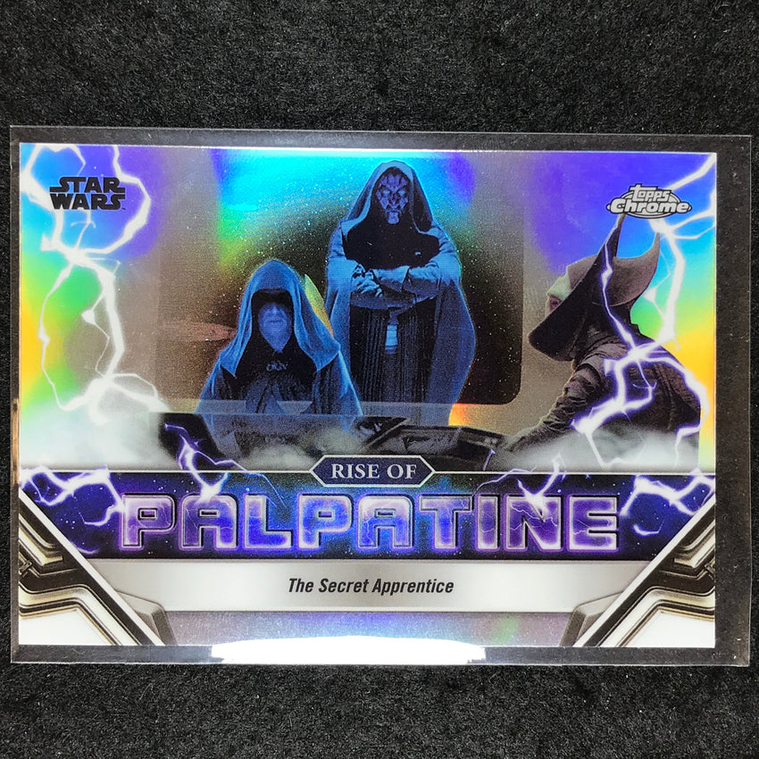 2024 Topps Chrome Star Wars THE SECRET APPRENTICE Rise of Palpatine Base #1
