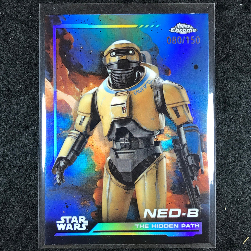 2024 Topps Chrome Star Wars NED-B Base Skywalker Blue 80/150 #84