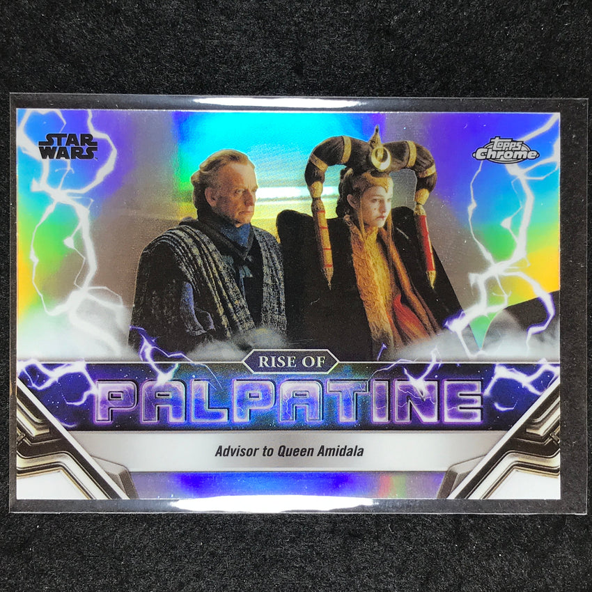 2024 Topps Chrome Star Wars ADVISOR TO QUEEN AMIDALA Rise of Palpatine Base #2