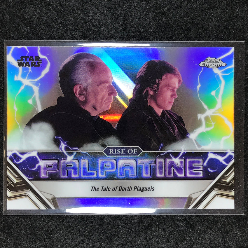 2024 Topps Chrome Star Wars THE TALE OF DARTH PLAGUEIS Rise of Palpatine Base #7