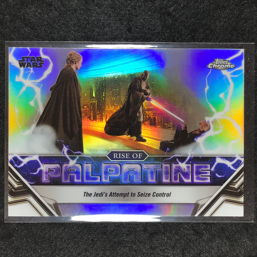 2024 Topps Chrome Star Wars ATTEMPT TO SEIZE CONTROL Rise of Palpatine Base #8