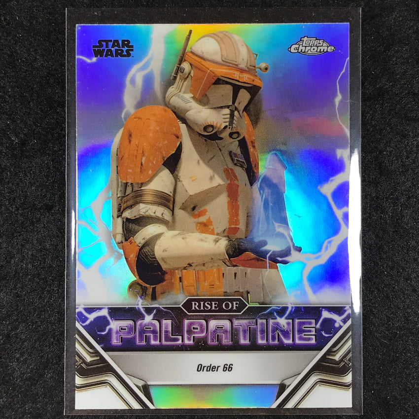 2024 Topps Chrome Star Wars ORDER 66 Rise of Palpatine Base #9