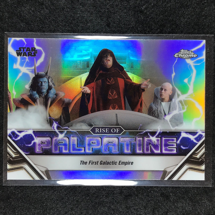 2024 Topps Chrome Star Wars THE FIRST GALACTIC EMPIRE Rise of Palpatine Base #10
