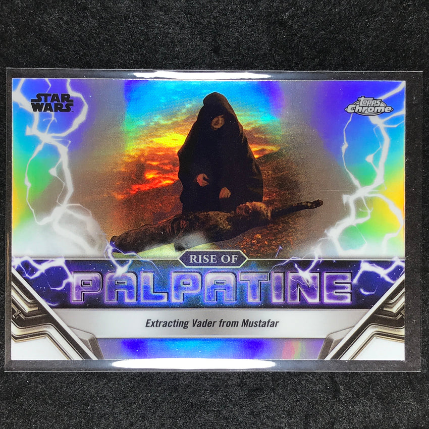 2024 Topps Chrome Star Wars EXTRACTING VADER FROM MUSTAFAR Rise of Palpatine #12
