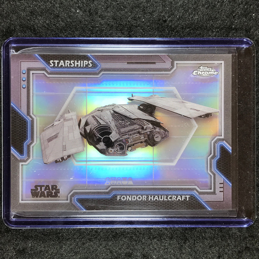 2024 Topps Chrome Star Wars FONDOR HAULCRAFT Starship Blueprints #5