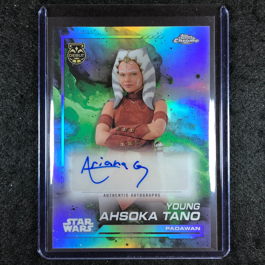 2024 Topps Chrome Star Wars ARIANA GREENBLATT AS YOUNG AHSOKA TANO