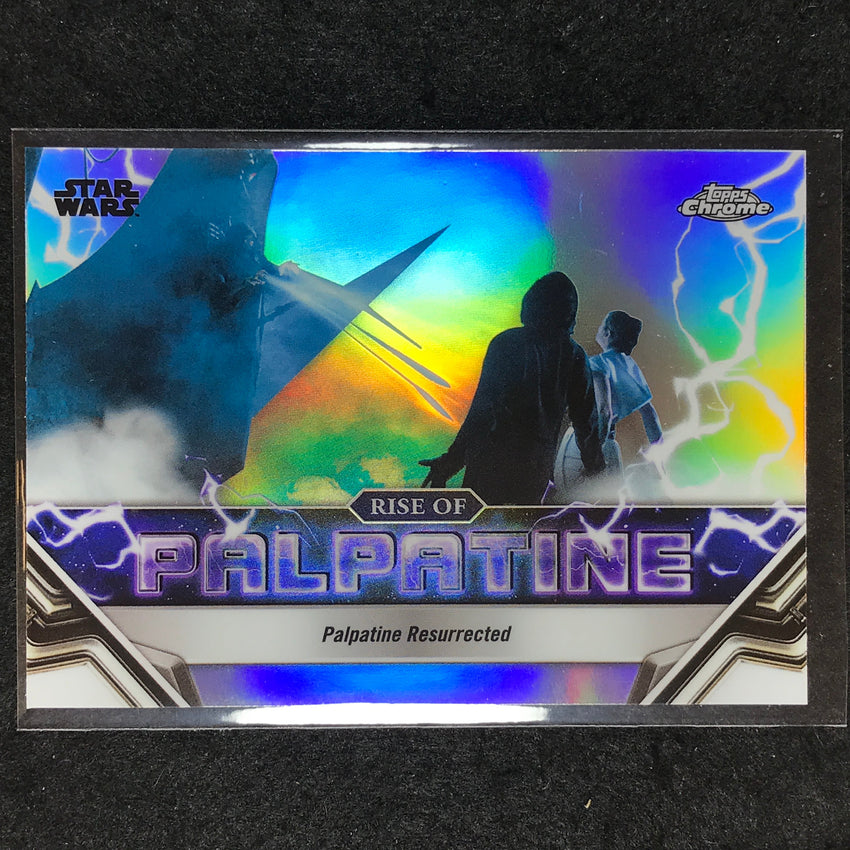 2024 Topps Chrome Star Wars PALPATINE RESURRECTED Rise of Palpatine Base #18