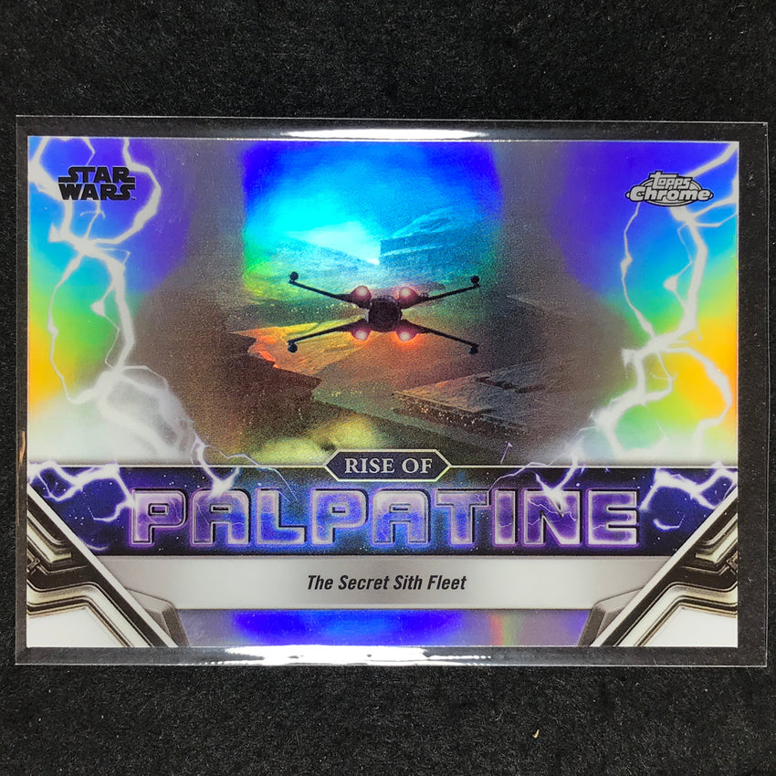 2024 Topps Chrome Star Wars THE SECRET SITH FLEET Rise of Palpatine Base #19