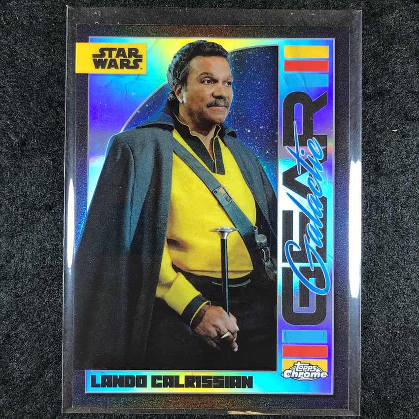 2024 Topps Chrome Star Wars LANDO CALRISSIAN Galactic Gear Base #2