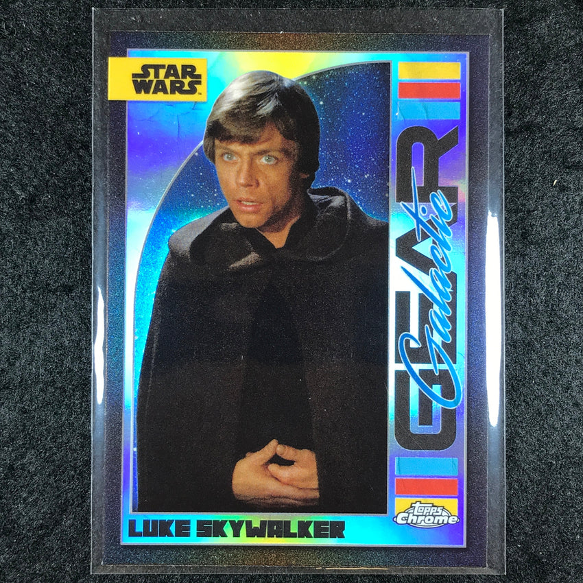2024 Topps Chrome Star Wars LUKE SKYWALKER Galactic Gear Base #5