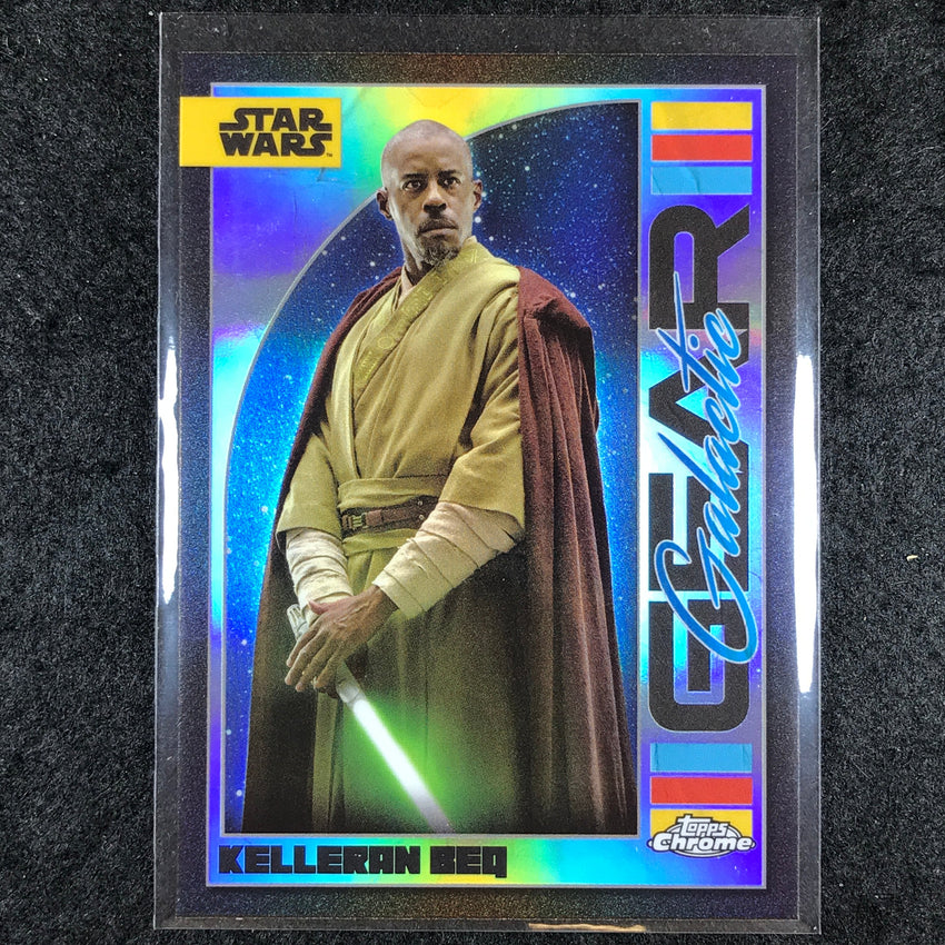 2024 Topps Chrome Star Wars KELLERAN BEQ Galactic Gear Base #9