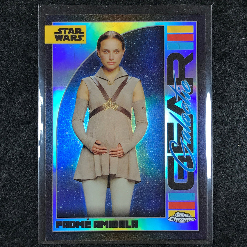 2024 Topps Chrome Star Wars PADMÉ AMIDALA Galactic Gear Base #12