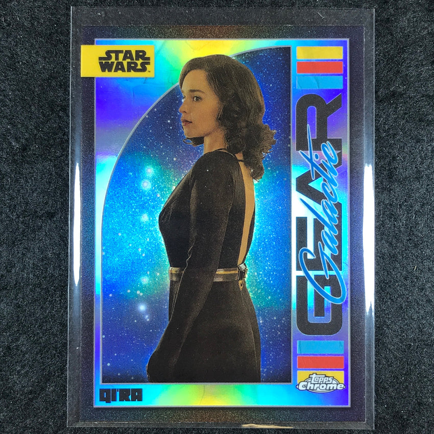 2024 Topps Chrome Star Wars QIRA Galactic Gear Base #13