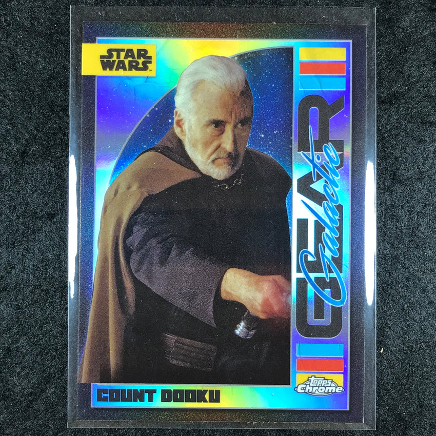 2024 Topps Chrome Star Wars COUNT DOOKU Galactic Gear Base #16