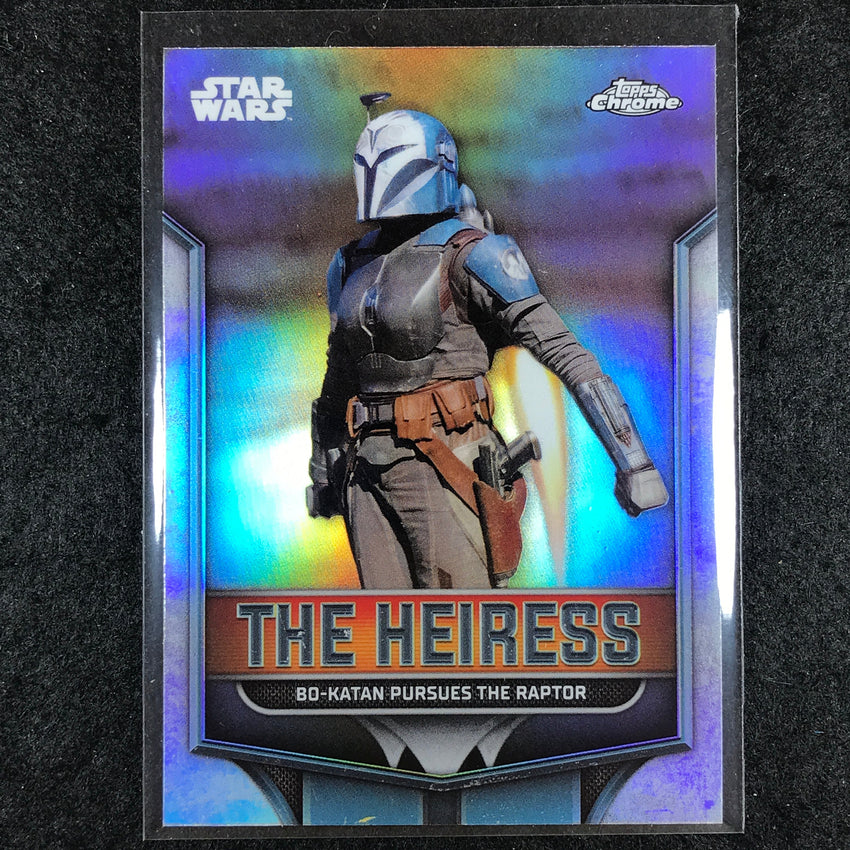 2024 Topps Chrome Star Wars BO-KATAN PURSUES THE RAPTOR The Heiress Base #2