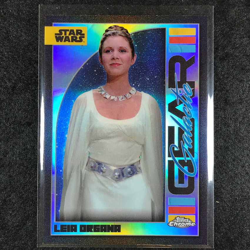 2024 Topps Chrome Star Wars LEIA ORGANA Galactic Gear Base #19