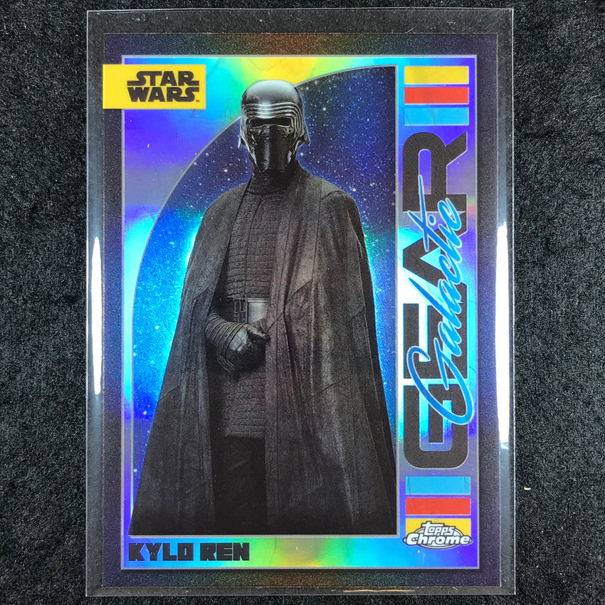 2024 Topps Chrome Star Wars KYLO REN Galactic Gear Base #24