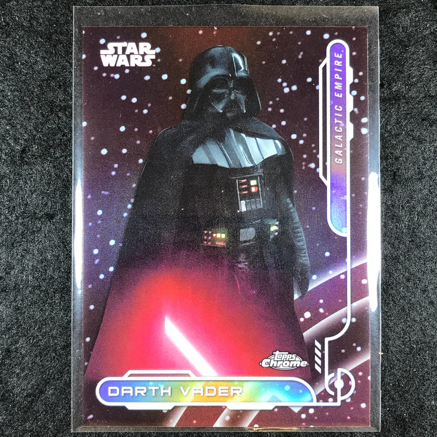 2024 Topps Chrome Star Wars DARTH VADER Galactic Civil War Empire Base #1