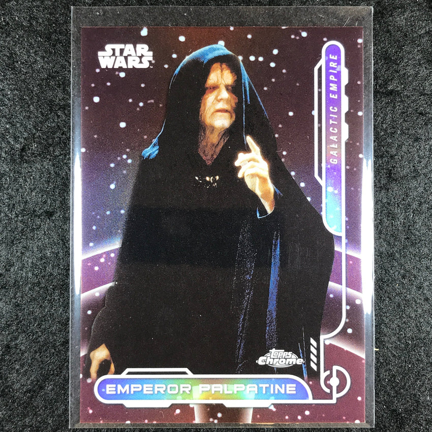 2024 Topps Chrome Star Wars EMPEROR PALPATINE Galactic Civil War Empire Base #2