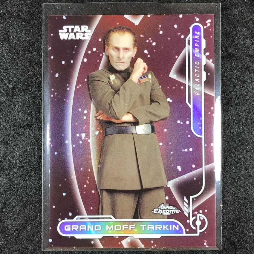 2024 Topps Chrome Star Wars GRAND MOFF TARKIN Galactic Civil War Empire Base #4
