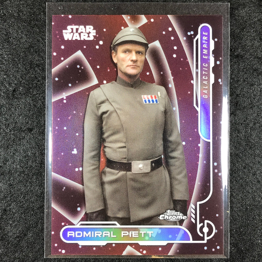 2024 Topps Chrome Star Wars ADMIRAL PIETT Galactic Civil War Empire Base #6
