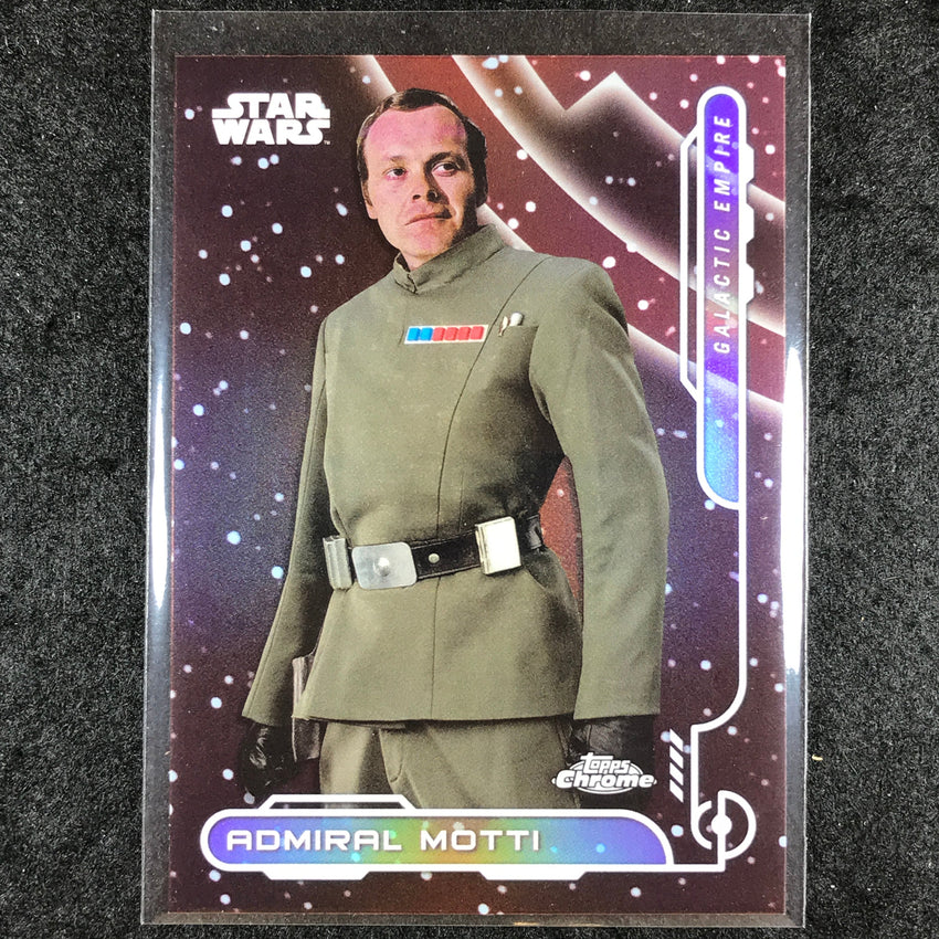 2024 Topps Chrome Star Wars ADMIRAL MOTTI Galactic Civil War Empire Base #7