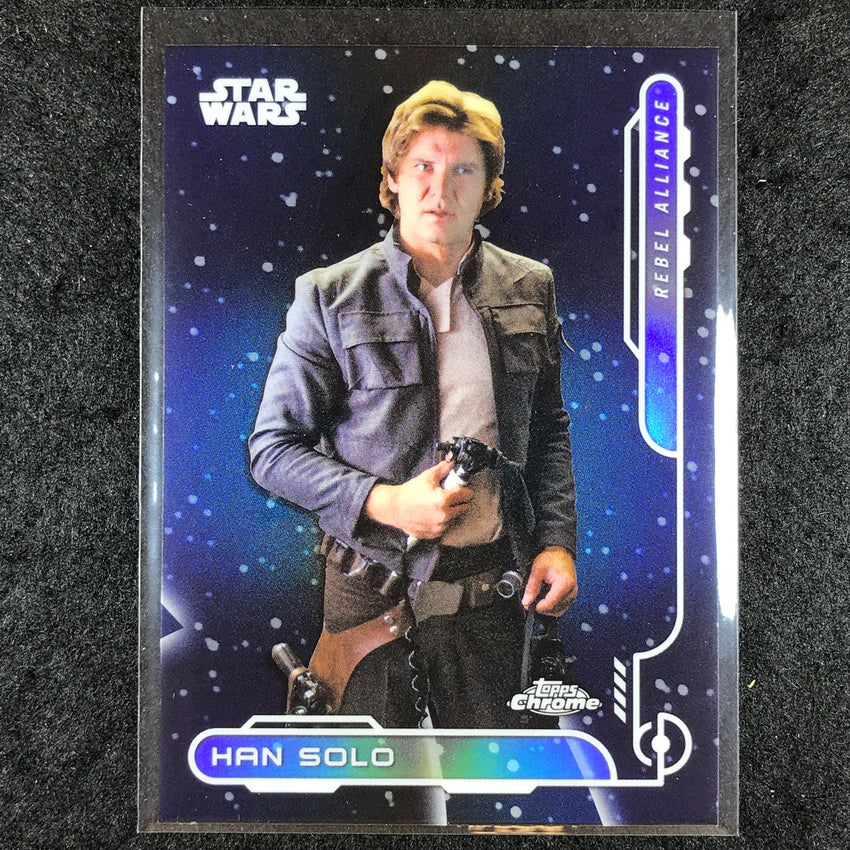 2024 Topps Chrome Star Wars HAN SOLO Galactic Civil War Rebel Base #3