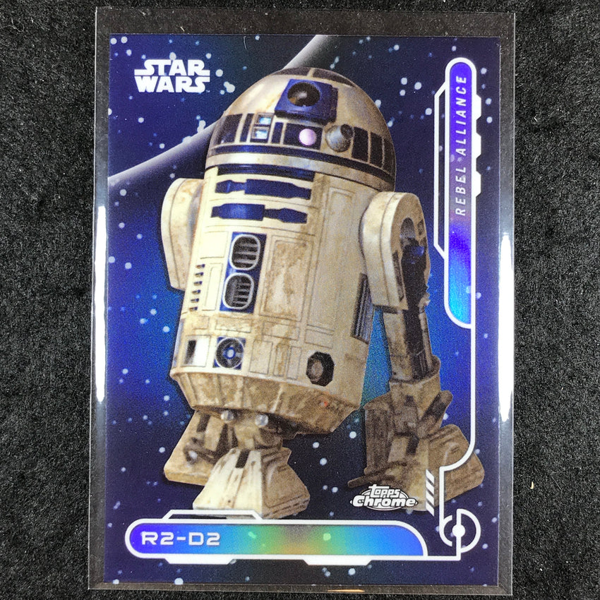 2024 Topps Chrome Star Wars R2-D2 Galactic Civil War Rebel Base #8