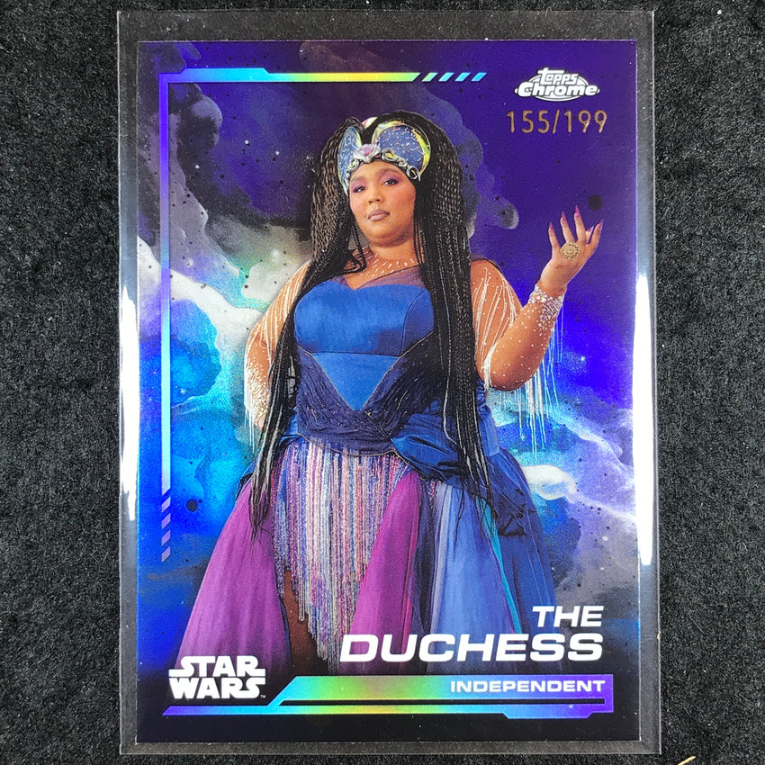 2024 Topps Chrome Star Wars THE DUCHESS Base Kamino Aqua 155/199 #53