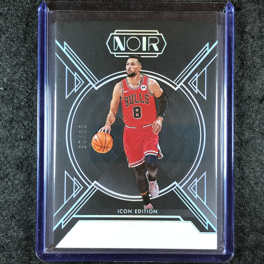 2024-25 Noir ZACH LAVINE Base Icon Edition International 9/15 #107
