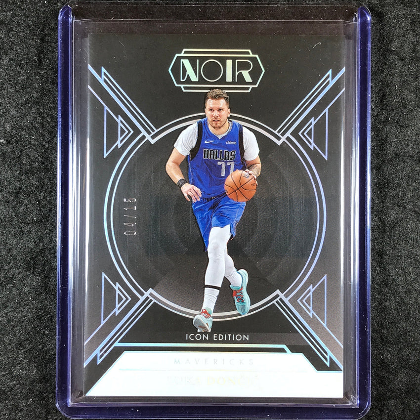 2024-25 Noir LUKA DONCIC Base Icon Edition International 4/15 #128