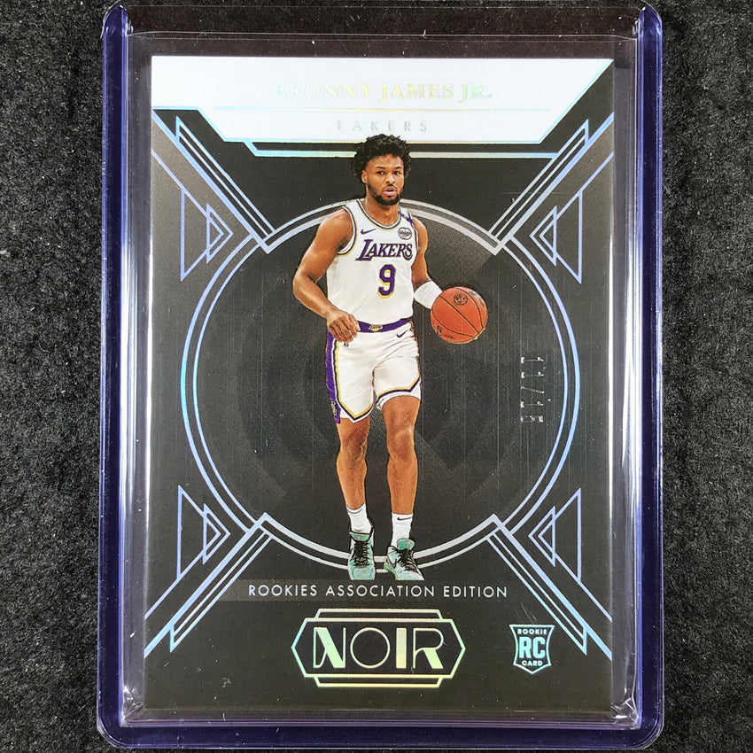 2024-25 Noir BRONNY JAMES JR. Rookies Association International 11/15 #141