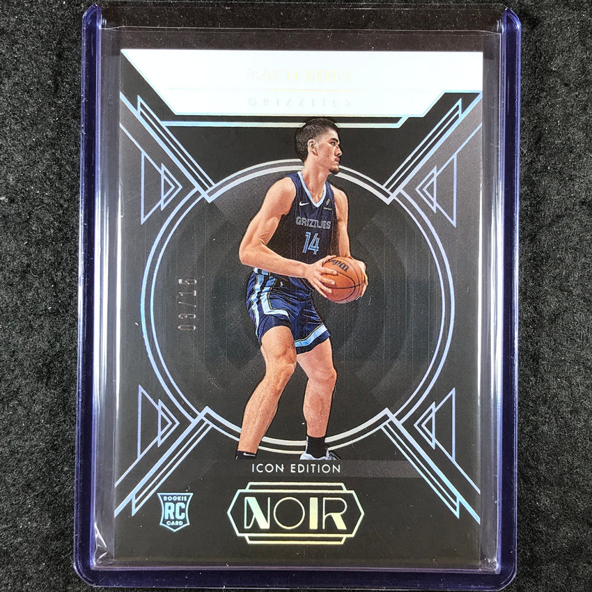 2024-25 Noir ZACH EDEY Base Rookies Icon Edition International 3/15 #200