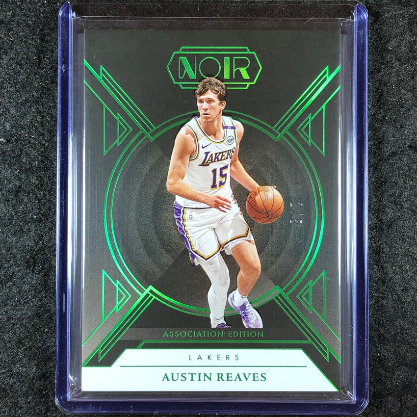 2024-25 Noir AUSTIN REAVES Base Association Edition International Green 2/5 #66