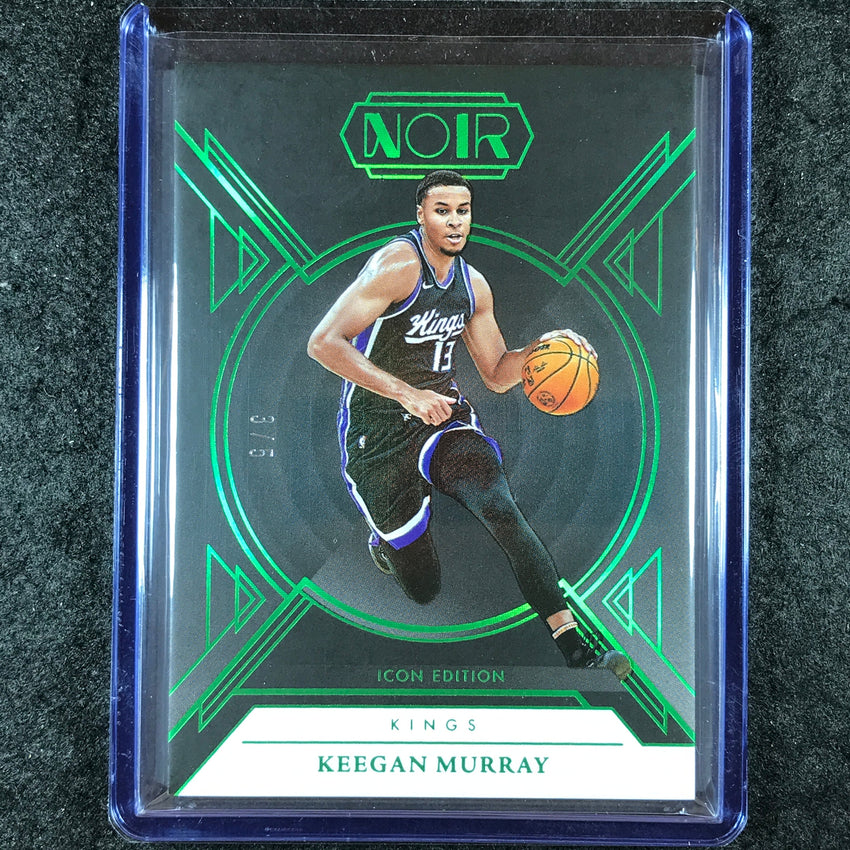 2024-25 Noir KEEGAN MURRAY Base Icon Edition International Green 3/5 #113