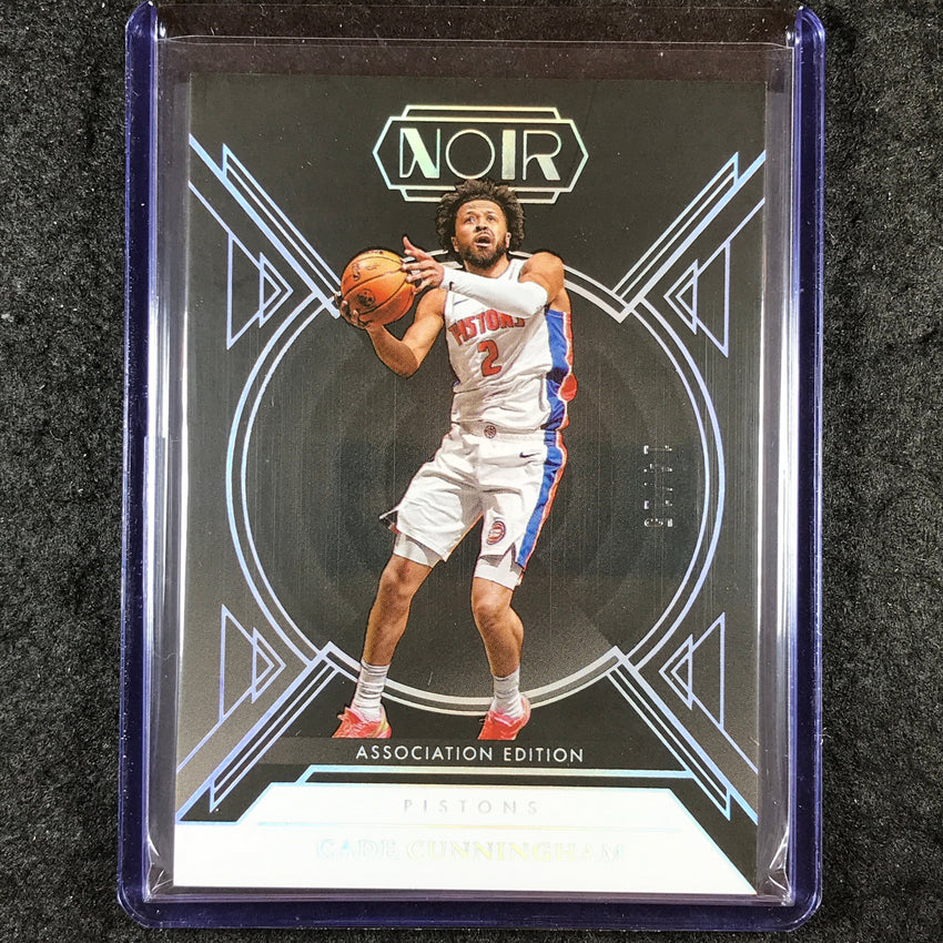2024-25 Noir CADE CUNNINGHAM Base Association Edition International 14/15 #33