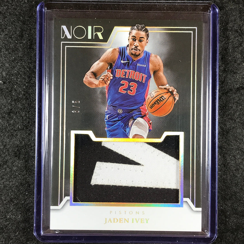 2024-25 Noir JADEN IVEY Jumbo Materials Patch Relic International Gold 3/5