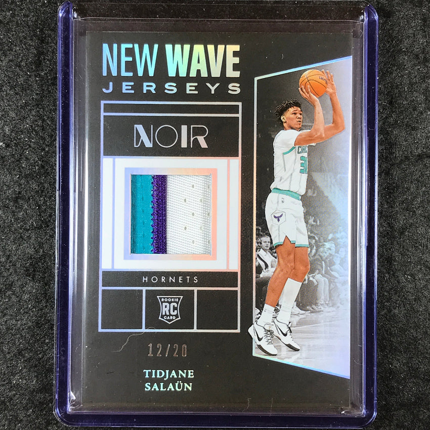 2024-25 Noir TIDJANE SALAUN New Wave Jerseys Rookie Patch International 12/20