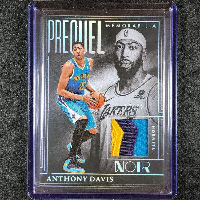 2024-25 Noir ANTHONY DAVIS Prequel Memorabilia Patch Relic International 2/20
