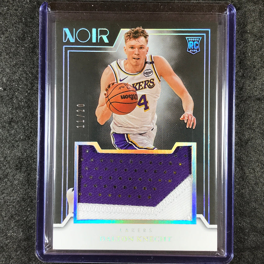 2024-25 Noir DALTON KNECHT Rookie Jumbo Material Patch Relic International 11/20