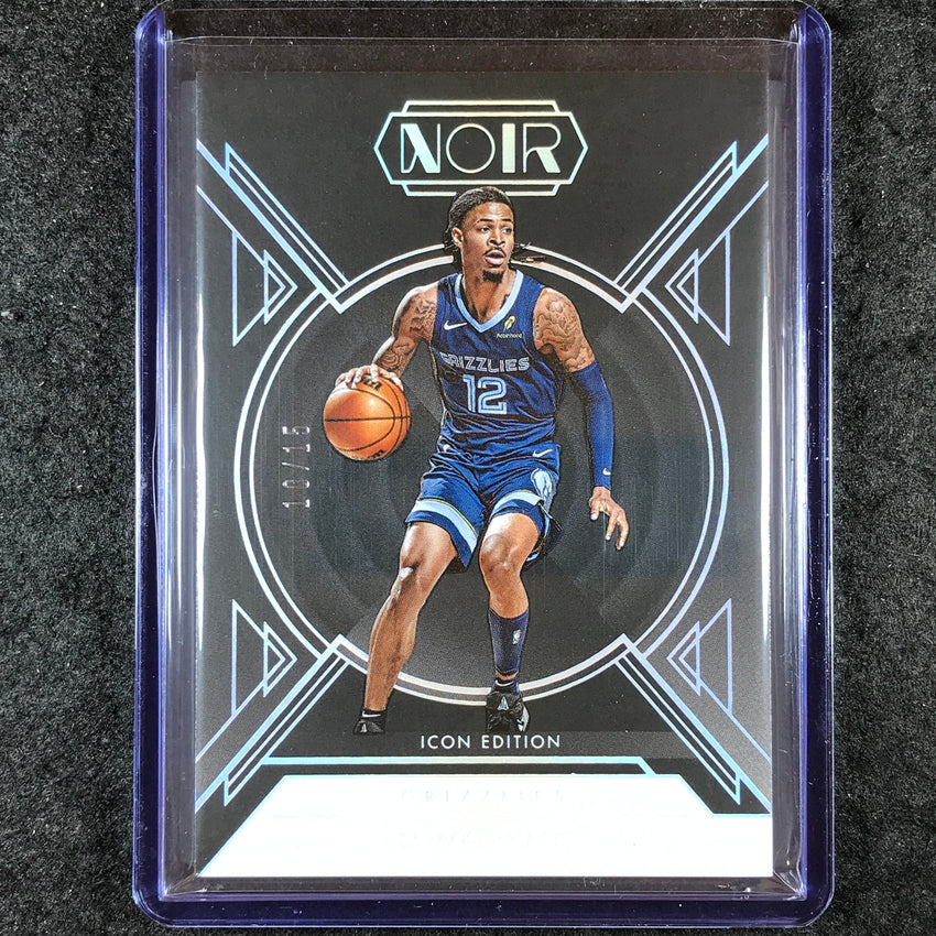 2024-25 Noir JA MORANT Base Icon Edition International 10/15 #78