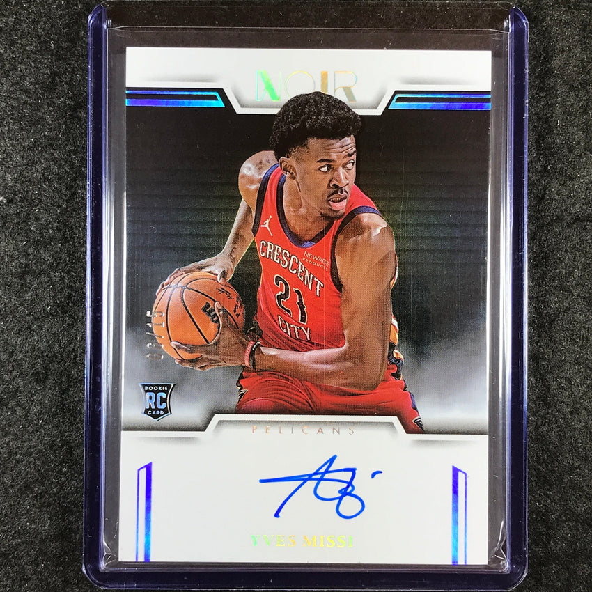 2024-25 Noir YVES MISSI Rookie Auto Noir Color International 6/15