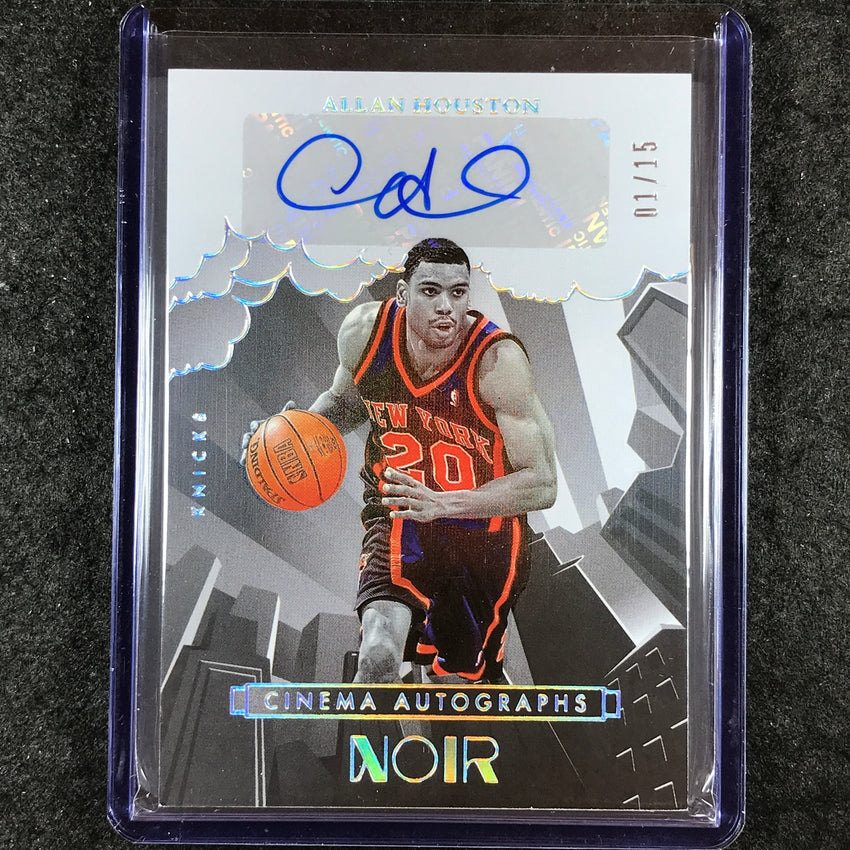 2024-25 Noir ALLAN HOUSTON Cinema Autographs International 1/15