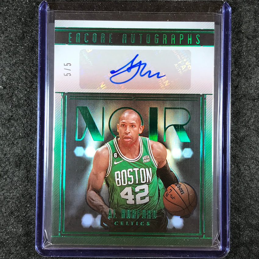 2024-25 Noir AL HORFORD Encore Signatures Auto International Green 5/5