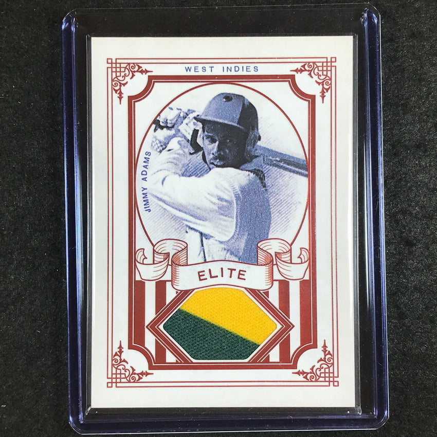 2024 Futera Vintage Cricket JIMMY ADAMS Elite Memorabilia Relic Orange 3/4