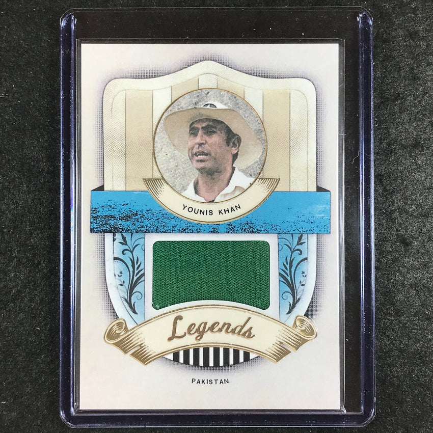 2024 Futera Vintage Cricket YOUNIS KHAN Legends Memorabilia Relic Bronze 7/9