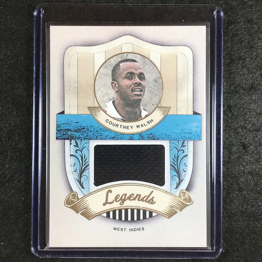 2024 Futera Vintage Cricket COURTNEY WALSH Legends Memorabilia Relic Bronze 4/9