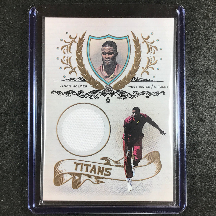 2024 Futera Vintage Cricket JASON HOLDER Titans Memorabilia Relic Bronze 5/9