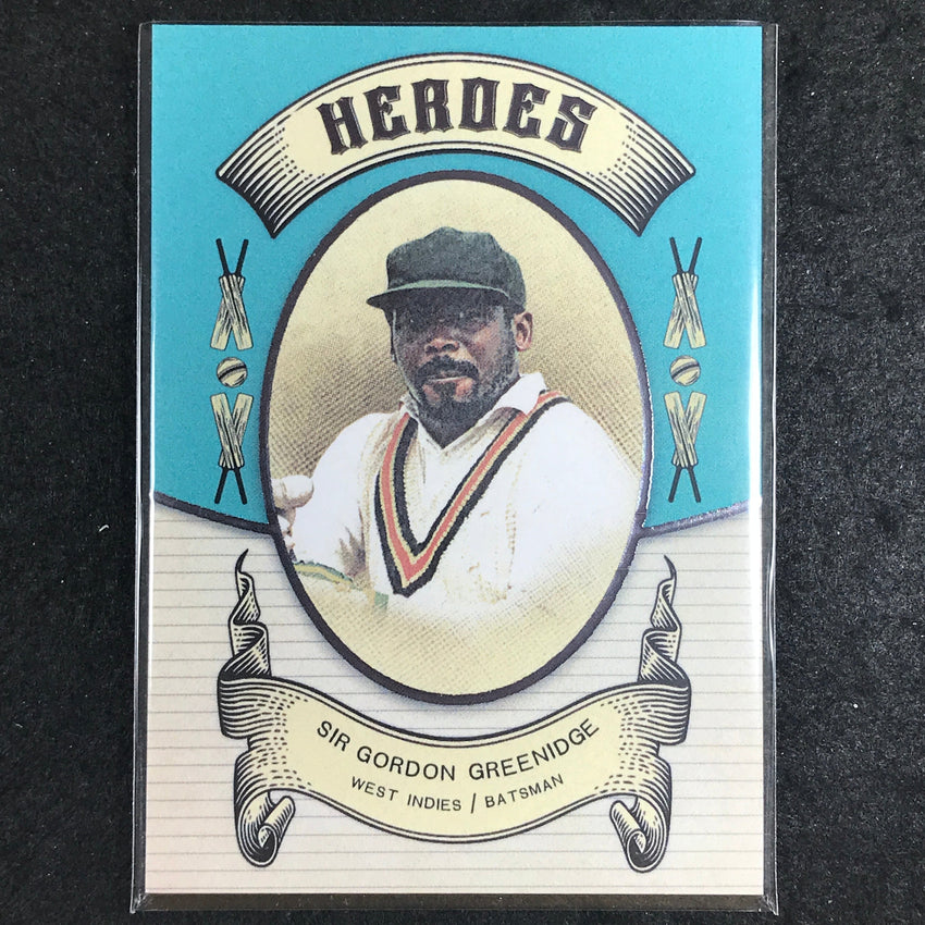 2024 Futera Vintage Cricket SIR GORDON GREENIDGE Heroes /250 #13